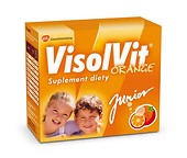 VISOLVIT JUNIOR o smaku pomarańczowym *10sasz.