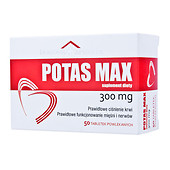 POTAS MAX domowa apteczka 300mg *30tabl.