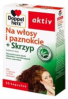 DOPPELHERZ AKTIV na włosy i paznokcie + skrzyp *30kaps.