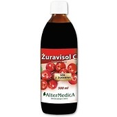 Żuravisol C w płynie 500ml - Sok z Żurawiny