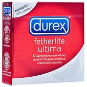 Prezerwatywy DUREX FETHERLITE ULTIMA *3szt.