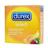 Prezerwatywy DUREX SELECT *3szt.