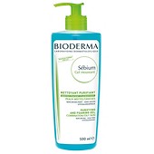 BIODERMA SEBIUM GEL MOUSSANT Antybakteryjny żel do mycia twarzy 500ml