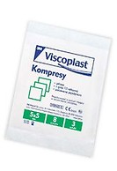 Kompresy jałowe 5cmx5cm VISCOPLAST x 20szt.