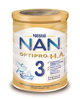 NESTLE NAN OPTIPRO H.A. 3 mleko modyfikowane 400g