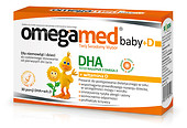 OMEGAMED BABY +D DHA dla dzieci i niemowląt *30kaps.