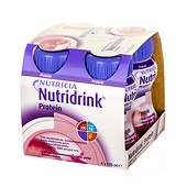 NUTRIDRINK PROTEIN truskawka 4x125ml