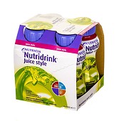 NUTRIDRINK juice style jabłkowy 4x200ml