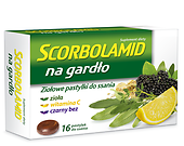 Scorbolamid ziołowe pastylki do ssania 16pastylek