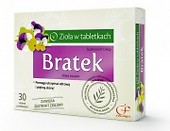 Bratek -zioła w tabletkach 30tabl.