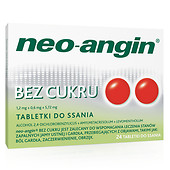 NEO-ANGIN bez cukru tabletki do ssania 24szt. tylko odbiór osobisty