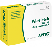 APTEO Wiesiołek 500mg oleju z wiesiołka 60kaps.