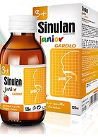 SINULAN JUNIOR Gardło syrop 120ml