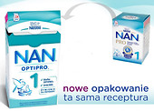 NESTLE NAN OPTIPRO 1 mleko modyfikowane 800g