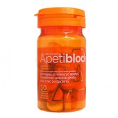 Apetiblock tabletki musujące do ssania o smaku pomarańczowo-limonkowym 50tabl.