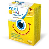 MEL-TIKI witamina D3 tabl.d/ssania 60szt.