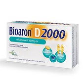 Bioaron D 2000j. kaps. miękkie 90 kaps