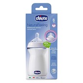 CHICCO butelka do karmienia ze smoczkiem 6m+ 330ml